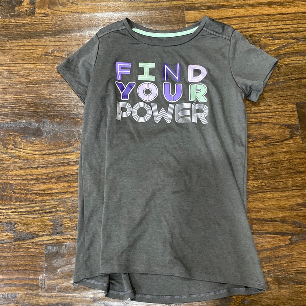 “Find your power” tee shirt